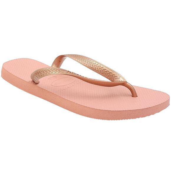 Havaianas Women Top Tiras Slim Flip Flop Sandals Size US 11 Rose Nude Pink - Picture 1 of 4
